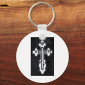 Grieks-orthodoxe kruis sleutelhanger (Voorkant)