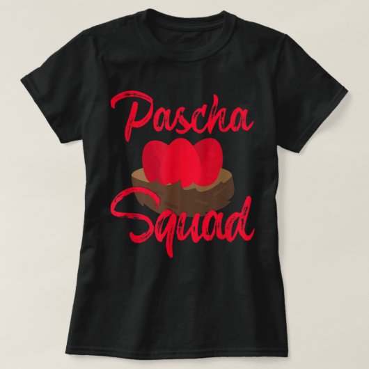 Grieks-orthodoxe paasmeisjes - Pascha Squad Girls T-shirt (Design voorkant)