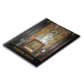 Grieks-orthodoxe pictogrammen en schilderijen, met notitieboek (Linkerzijde)