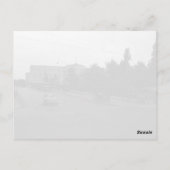  Grieks oud paleis Delphi Briefkaart (Achterkant)