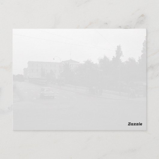  Grieks oud paleis Delphi Briefkaart (Achterkant)