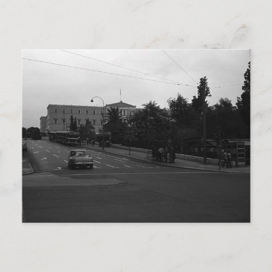  Grieks oud paleis Delphi Briefkaart (Voorkant)