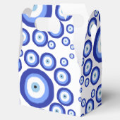 Grieks Oye Good Luck Symbol Patroon Bedankdoosjes (Geopend)