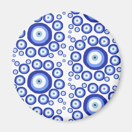 Grieks Oye Good Luck Symbol Patroon Magneet