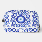 Grieks Oye Good Luck Symbol Patroon Toilettasje (Voorkant)