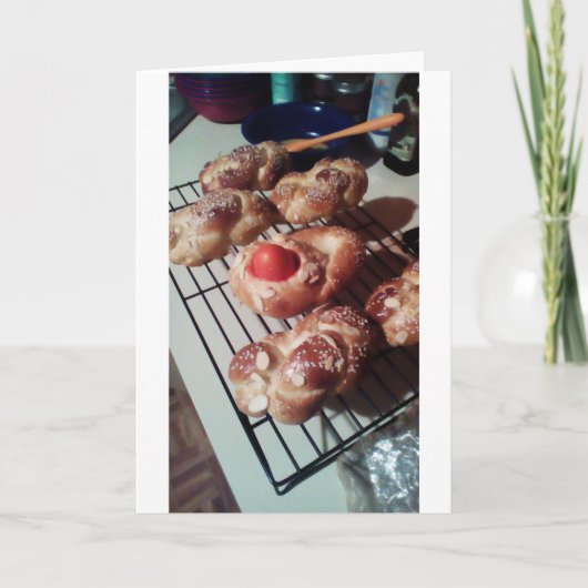 Grieks Pasen Feestdagen Kaart (Voorkant)