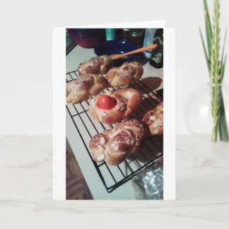 Grieks Pasen Feestdagen Kaart