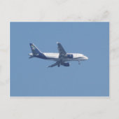 Grieks passagiersvliegtuig briefkaart (Voorkant)