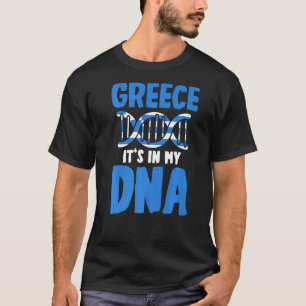 Grieks patriottisch Griekenland vlag Griekenland H T-shirt