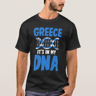 Grieks patriottisch Griekenland vlag Griekenland H T-shirt
