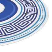 Grieks patroon Evil Eye Nazar Snijplank (Hoek)