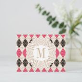 Grieks patroon Wonder Woman Briefkaart (Staand voorkant)