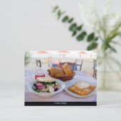 Grieks plezier briefkaart (Staand voorkant)