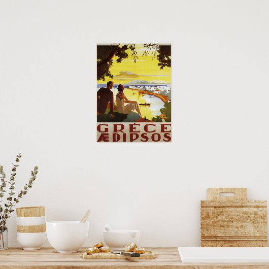  Grieks Poster Print (Keuken)
