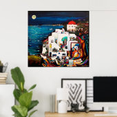 Grieks Poster van Dream (Thuiskantoor)