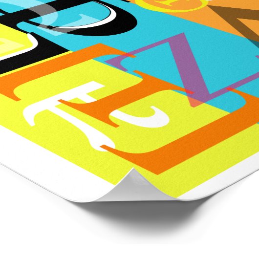 Grieks Poster van het leven (Hoek)