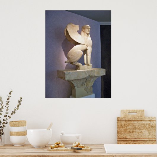 Grieks poster voor heilige gewas (Keuken)