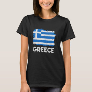 Grieks Pride Grieks Roots Helleens Vintage Grieken T-shirt