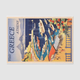  Grieks reisblad Tissuepapier