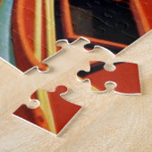 Grieks reiseiland Corfu Illustration Legpuzzel (Zijkant)