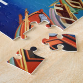  Grieks reiseiland Corfu Illustration Legpuzzel (Zijkant)