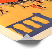  Grieks reisreclame Poster (Hoek)