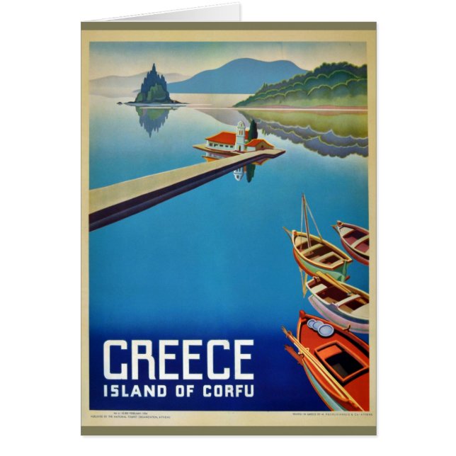  Grieks reizen - eiland Corfu (Voorkant)
