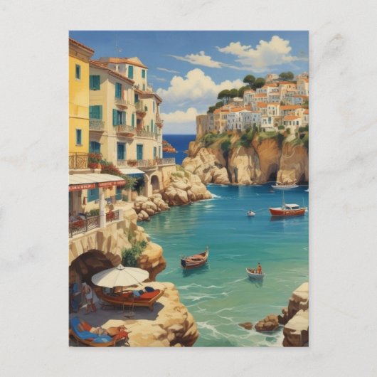 Grieks reizen - eiland Corfu Briefkaart (Voorkant)