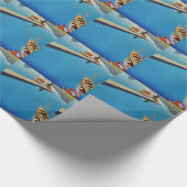 Grieks reizen - eiland Corfu Cadeaupapier (Hoek)