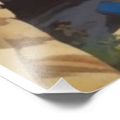  Grieks reizen - eiland Corfu Foto Afdruk (Hoek)