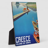  Grieks reizen - eiland Corfu Fotoplaat (Zijkant)