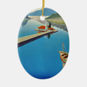  Grieks reizen - eiland Corfu Keramisch Ornament (Voorkant)