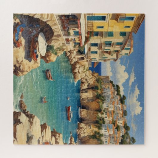  Grieks reizen - eiland Corfu Legpuzzel (Horizontaal)