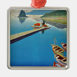 Grieks reizen - eiland Corfu Metalen Ornament