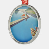 Grieks reizen - eiland Corfu Metalen Ornament (Links)