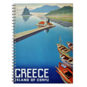 Grieks reizen - eiland Corfu Notitieboek (Voorkant)