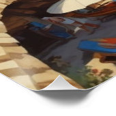  Grieks reizen - eiland Corfu Perfect Poster (Hoek)