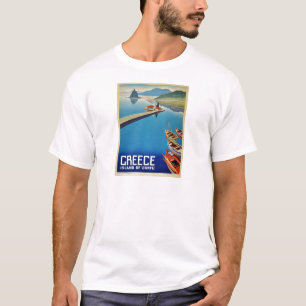  Grieks reizen - eiland Corfu T-shirt