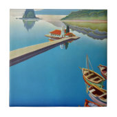 Grieks reizen - eiland Corfu Tegeltje (Voorkant)