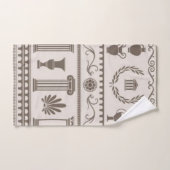 Grieks Revival Motif Bad Handdoek (Handdoek)