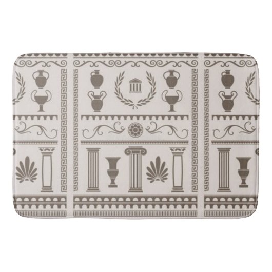 Grieks Revival Motif Badmat (Voorkant)