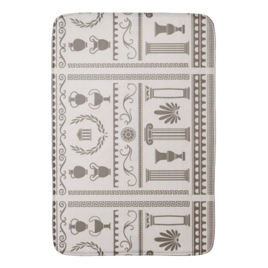 Grieks Revival Motif Badmat (Voorkant Verticaal)