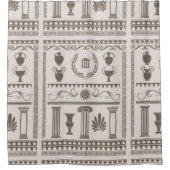 Grieks Revival Motif Douchegordijn (Voorkant)