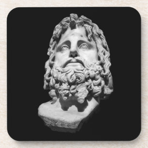 Grieks-Romeins Borstbeeld Bier Onderzetter