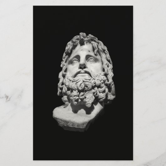 Grieks-Romeins Borstbeeld Briefpapier (Voorkant)