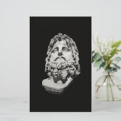 Grieks-Romeins Borstbeeld Briefpapier (Staand voorkant)