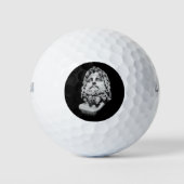 Grieks-Romeins Borstbeeld Golfballen (Voorkant)