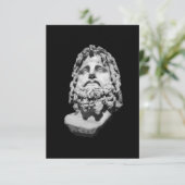 Grieks-Romeins Borstbeeld Kaart (Staand voorkant)