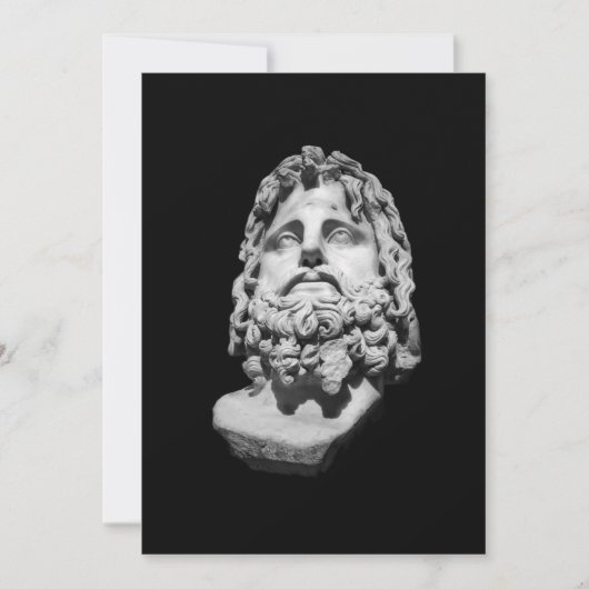 Grieks-Romeins Borstbeeld Notitiekaartje (Voorkant)
