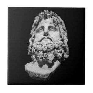 Grieks-Romeins Borstbeeld Tegeltje